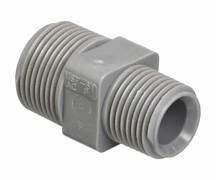 A gray Zurn fresh water fitting with 1/2 inch - 3/4 inch size range, designed for use with PEX/Copper/CPVC/PB tubing.