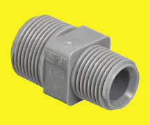 A gray Zurn fresh water fitting with 1/2 inch - 3/4 inch size range, designed for use with PEX/Copper/CPVC/PB tubing.
