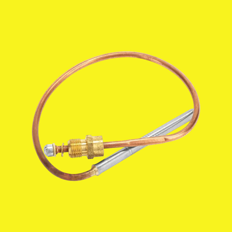 A silver and gold universal thermocouple kit.