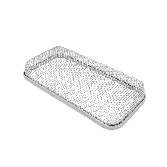 Silver metal flying insect screen