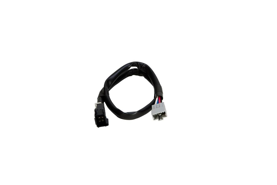 A black wiring harness for brake control systems designed for Honda vehicles.