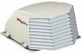 White MaxxAir vent cover for 14 x 14 roof vents