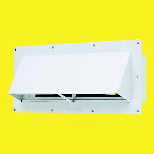 thumbnail image 2 of Trusty RV Range Hood Exterior Vent Cover With Built-In Damper – White 2 of 6