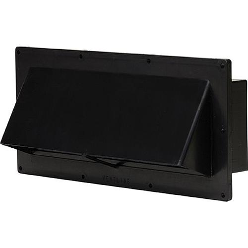 Dexter Exterior Wall Vent, Black