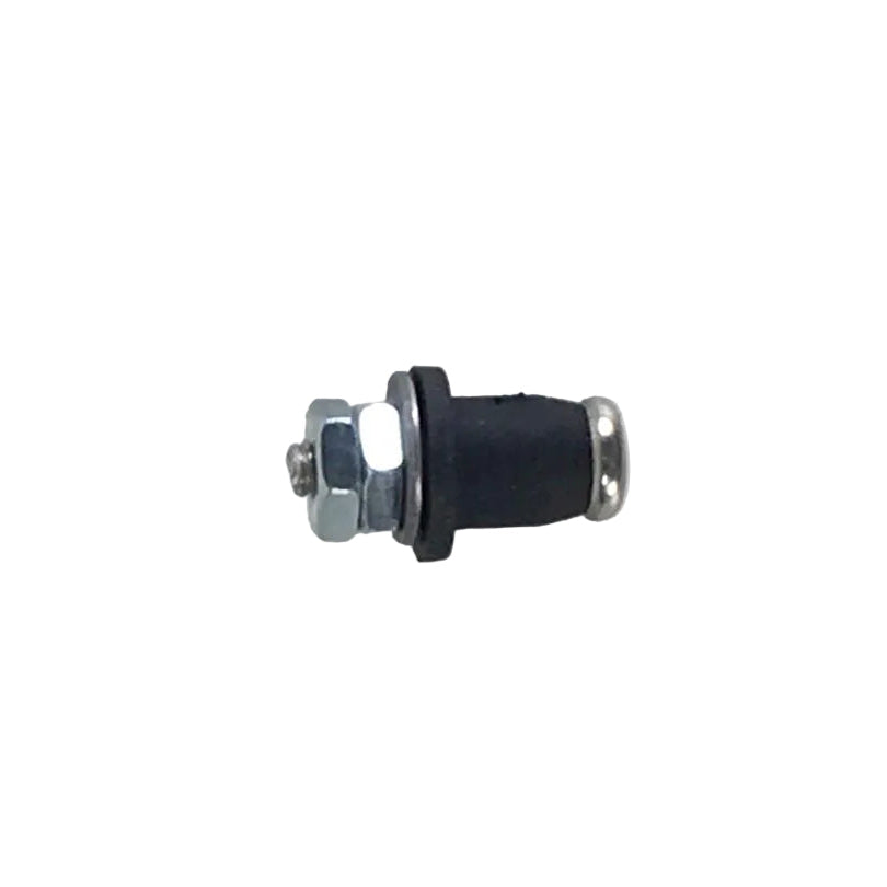 Black and silver metal holding tank sensor