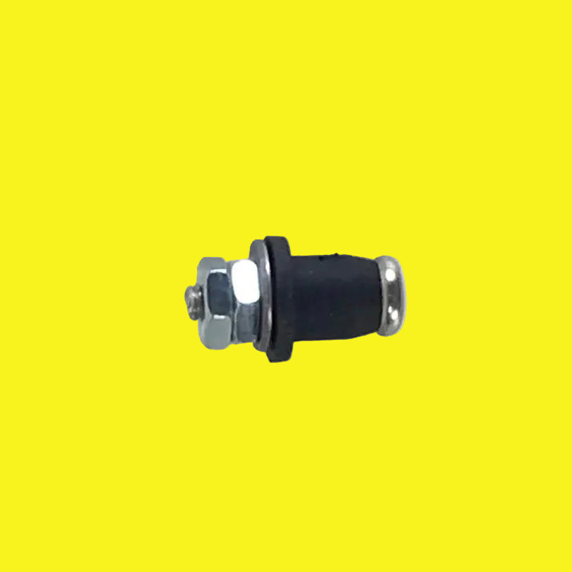 Black and silver metal holding tank sensor