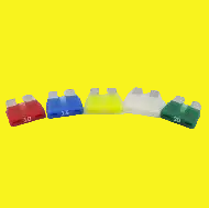 Set of 5 fuses