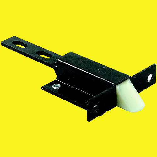 Black trigger latch for door
