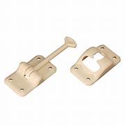 Colonial white entry door holder for RV