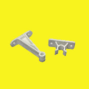 White plastic door holder for RV entry doors