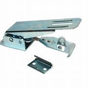 Silver metal camper lid latch