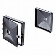 Black bumper cap with hinged door