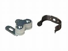 Metal roller catch and hardware