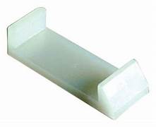 White plastic drawer lock