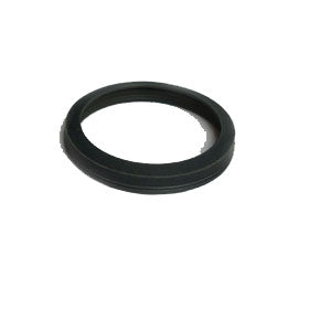 A black circular toilet blade seal.