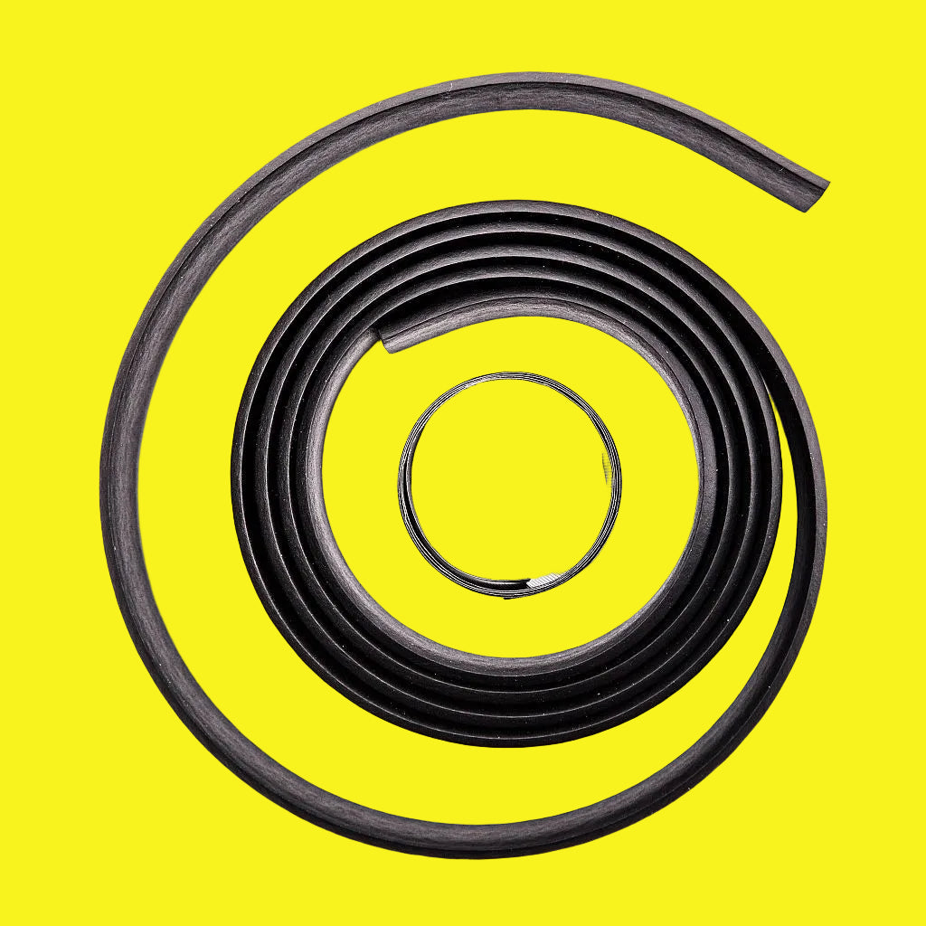 A roll of black foam grip wrap for assist bars.