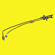 A propane pilot assembly for water heaters, featuring a burner and thermocouple, with a 12-inch length.