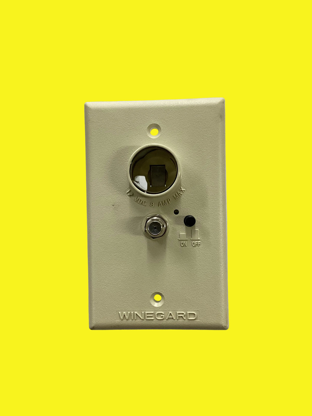 Winegard Wall Plate Power Supply, RV-7012