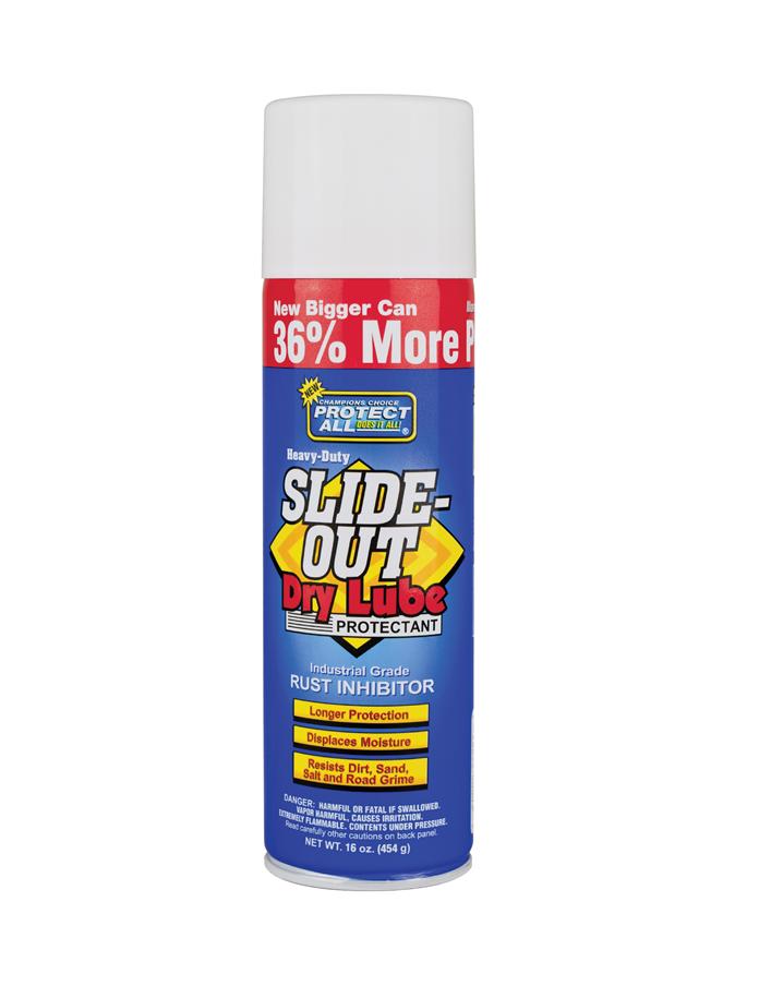 Slide-Out Dry Lube