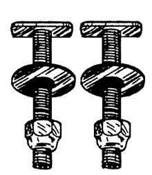 Toilet Mounting Bolts