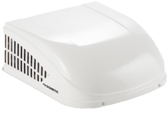 White air conditioner cover for camper