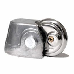 Silver Gooseneck Trailer Coupler Lock