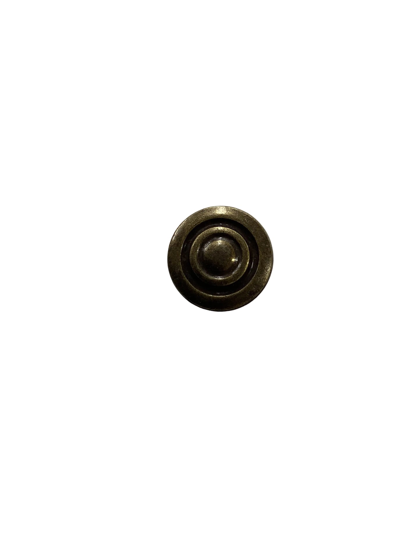 Round bronze cabinet door knob