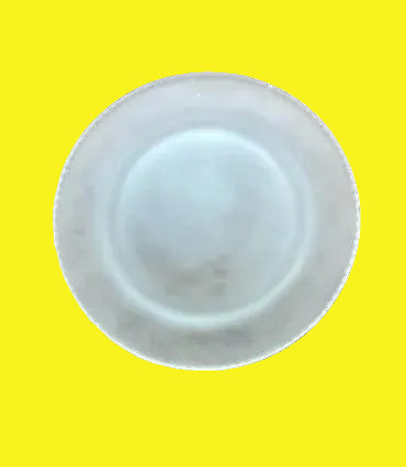 Round frosted glass cover for light