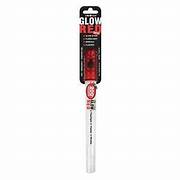 Glow Red stick with flashlight, whistle, and flasher