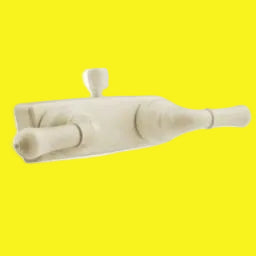 Beige shower faucet for camper
