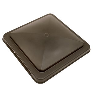Black roof vent lid with a slide bar, for Hengs/Elixir Universal and Ventline Vents.