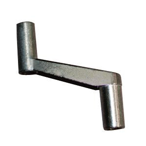 Metal vent crank handle