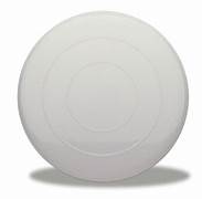 A white round interior light lens with a 5-inch diameter.
