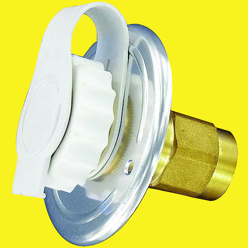 Aluminum water inlet