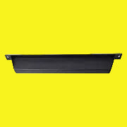 Black plastic screen door handle.