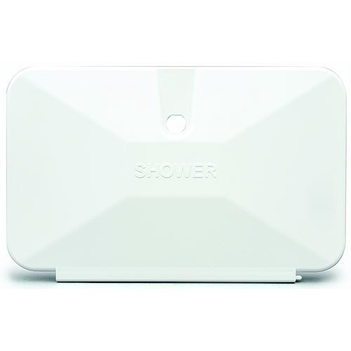 B&B Molders Exterior Shower Door/Hatch, White