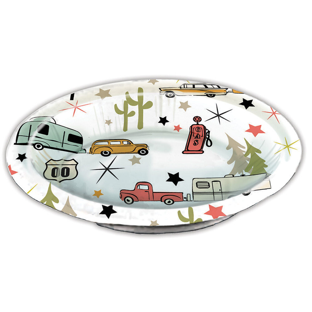 Eco-Friendly Paper Bowls, "Road Trip"