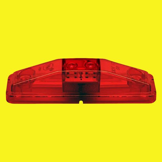 A red clearance light 