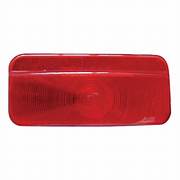 Red Tail Light Lens, 89-187