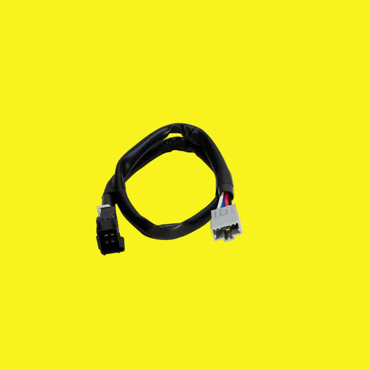 A black wiring harness for brake control systems designed for Honda vehicles.