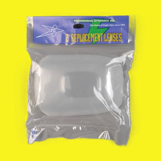 Pack of two clear replacement light lens