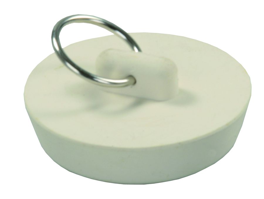 JR Products Rubber Stopper, White