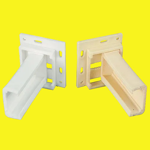 Set of C-shape drawer slide sockets