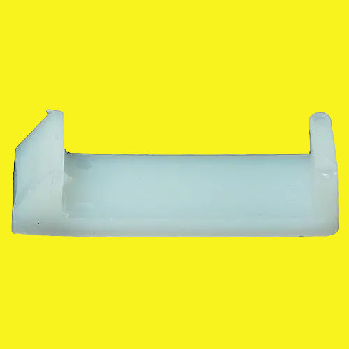 A white drawer lock