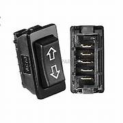 RV Designer Rocker Switch, Black