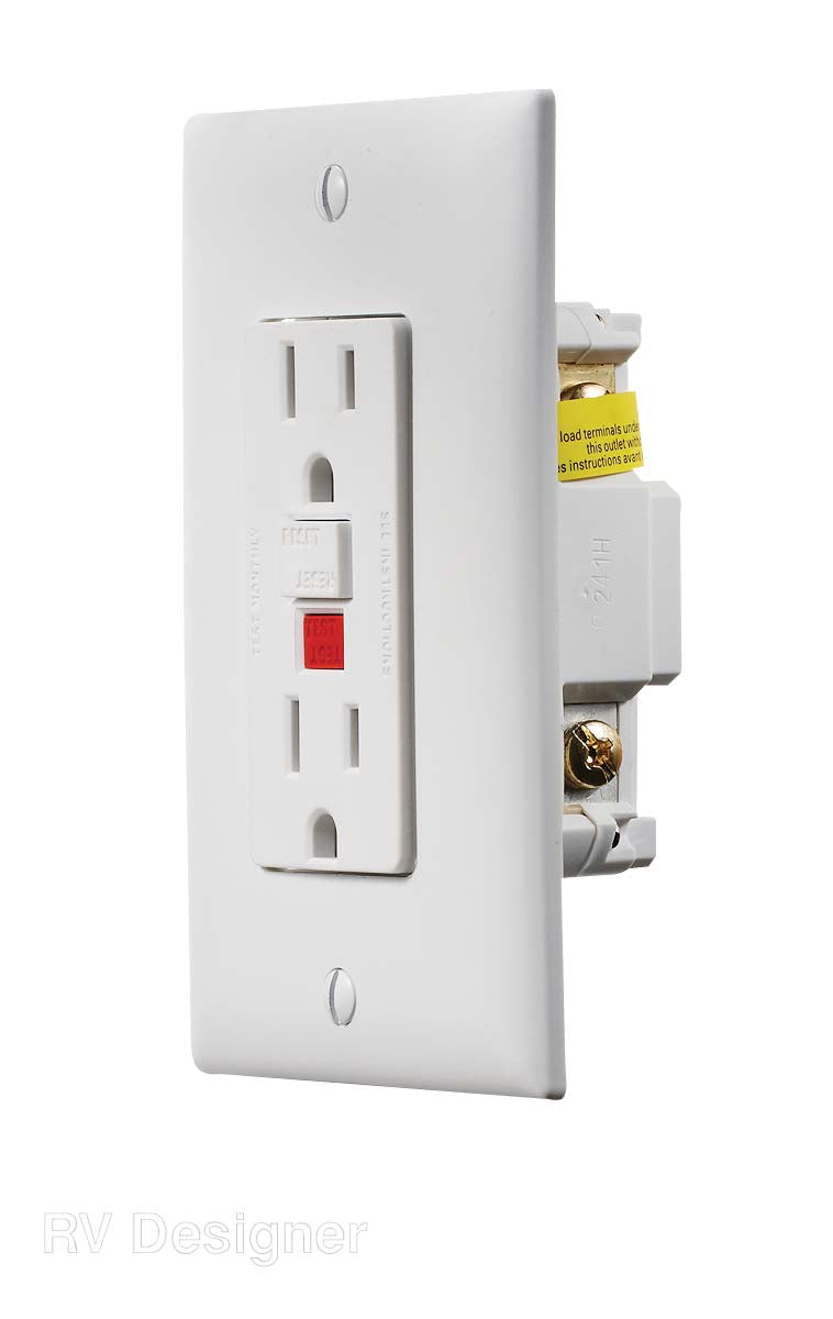 GFCI Outlet, White
