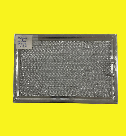Aluminum mesh screen/filter for range.