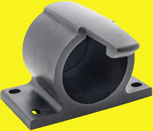 Black trailer plug protector