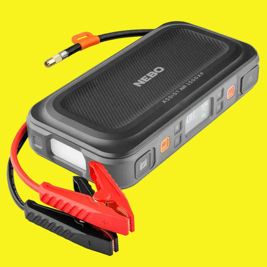 Nebo portable jump starter and air compressor 