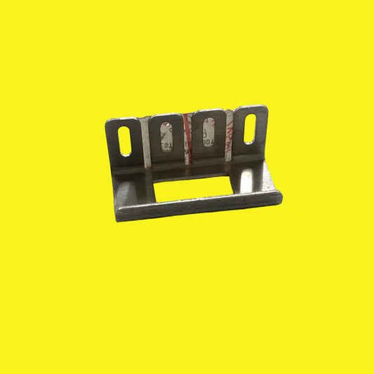 A metal switch plate